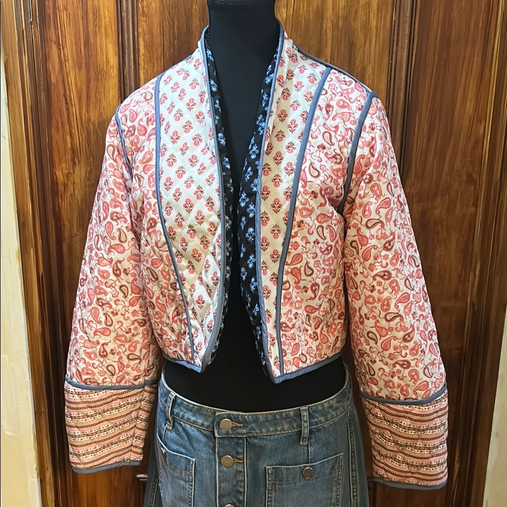 Floral Quilted Women's Jacket